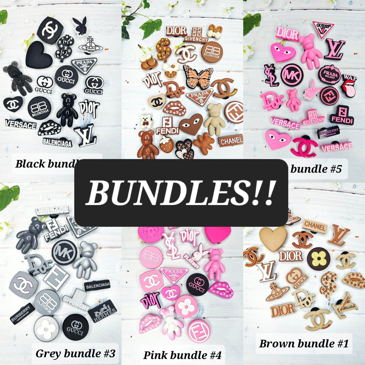 Designer charm bundles!!