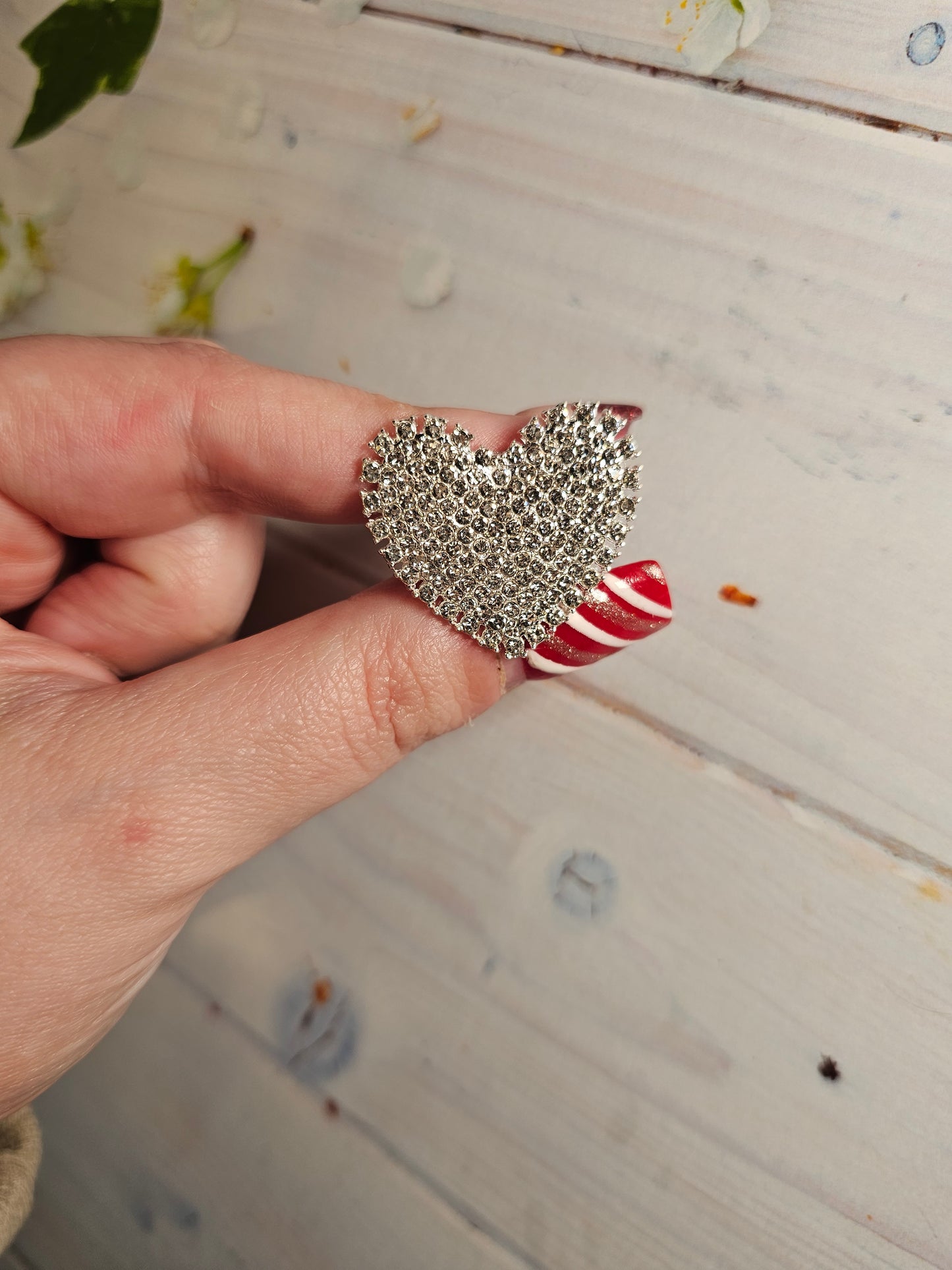 Metal bling shoe charms - new in