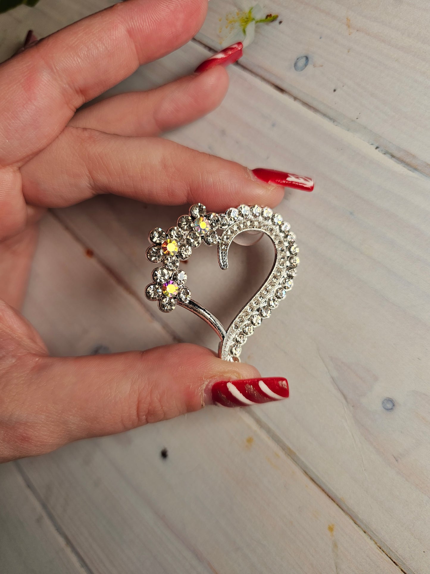 Metal bling shoe charms - new in