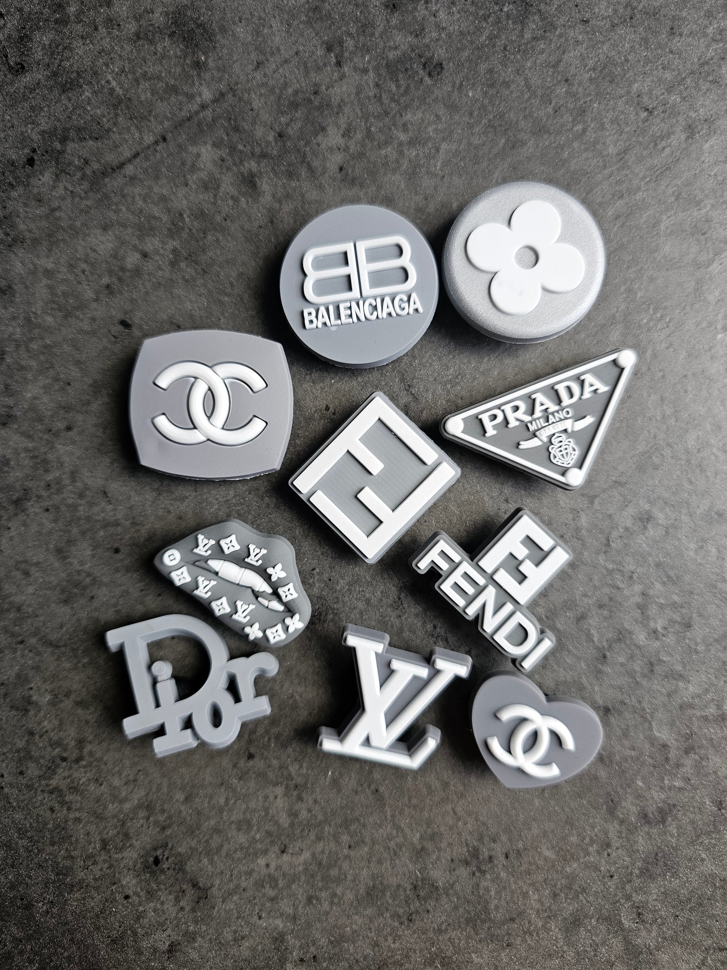 New designer shoe charm bundles