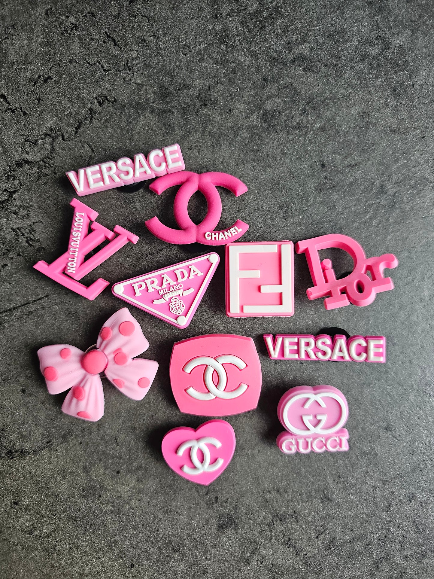 New designer shoe charm bundles