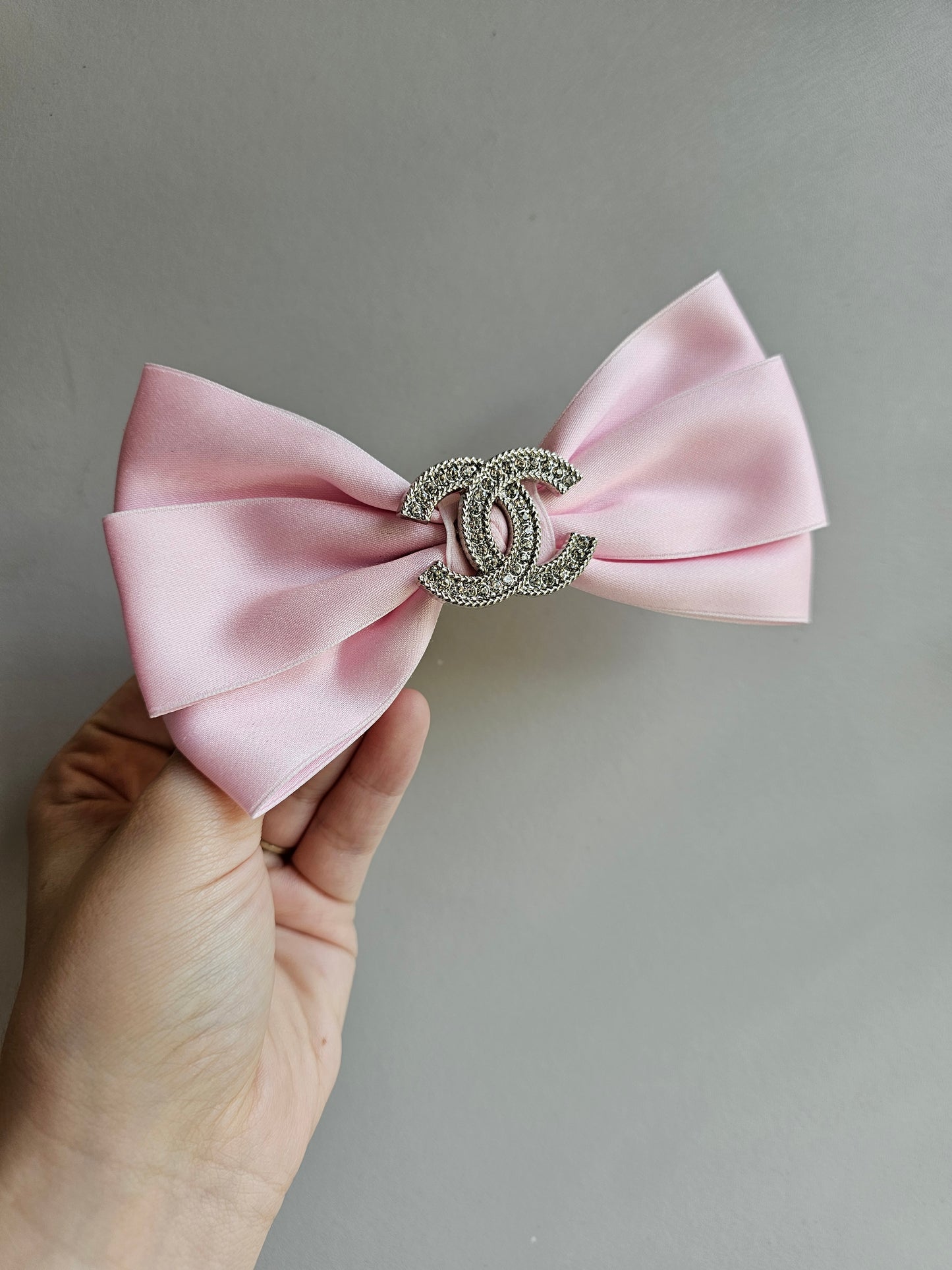 HAIR BOWS large chanel bows