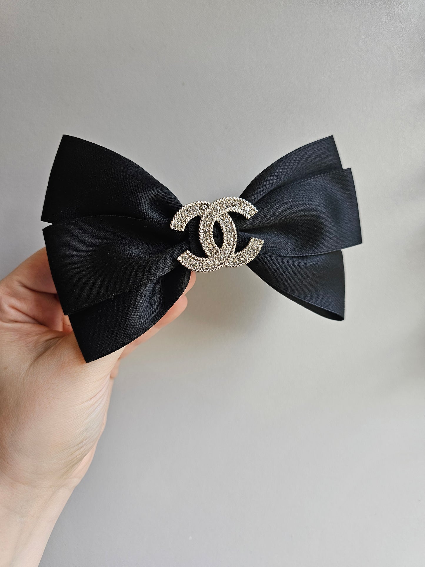 HAIR BOWS large chanel bows