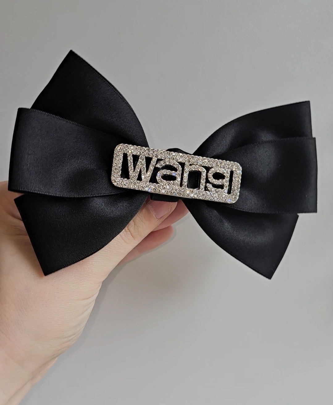 Diamante WANG hair bow