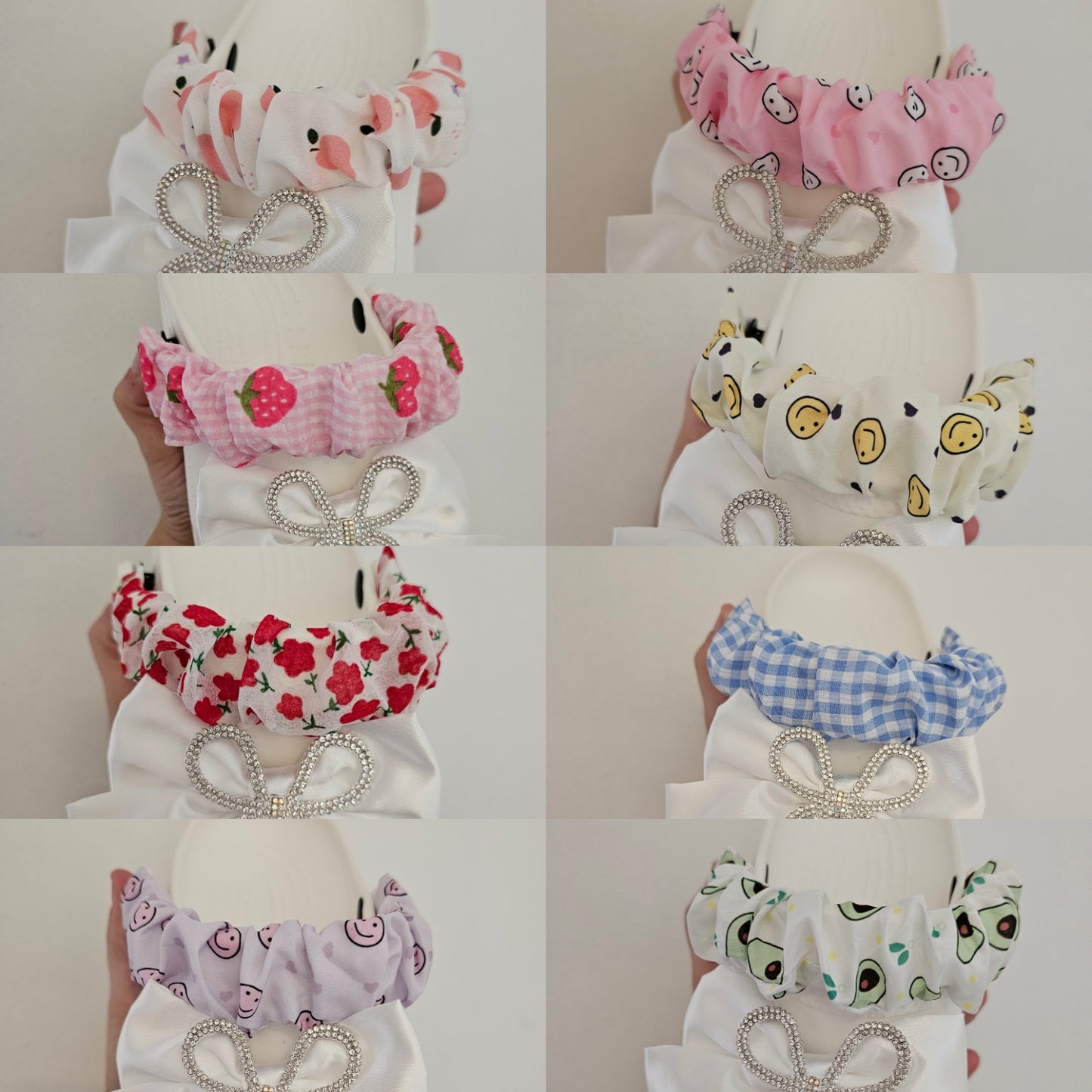 Pattern shoe strap covers