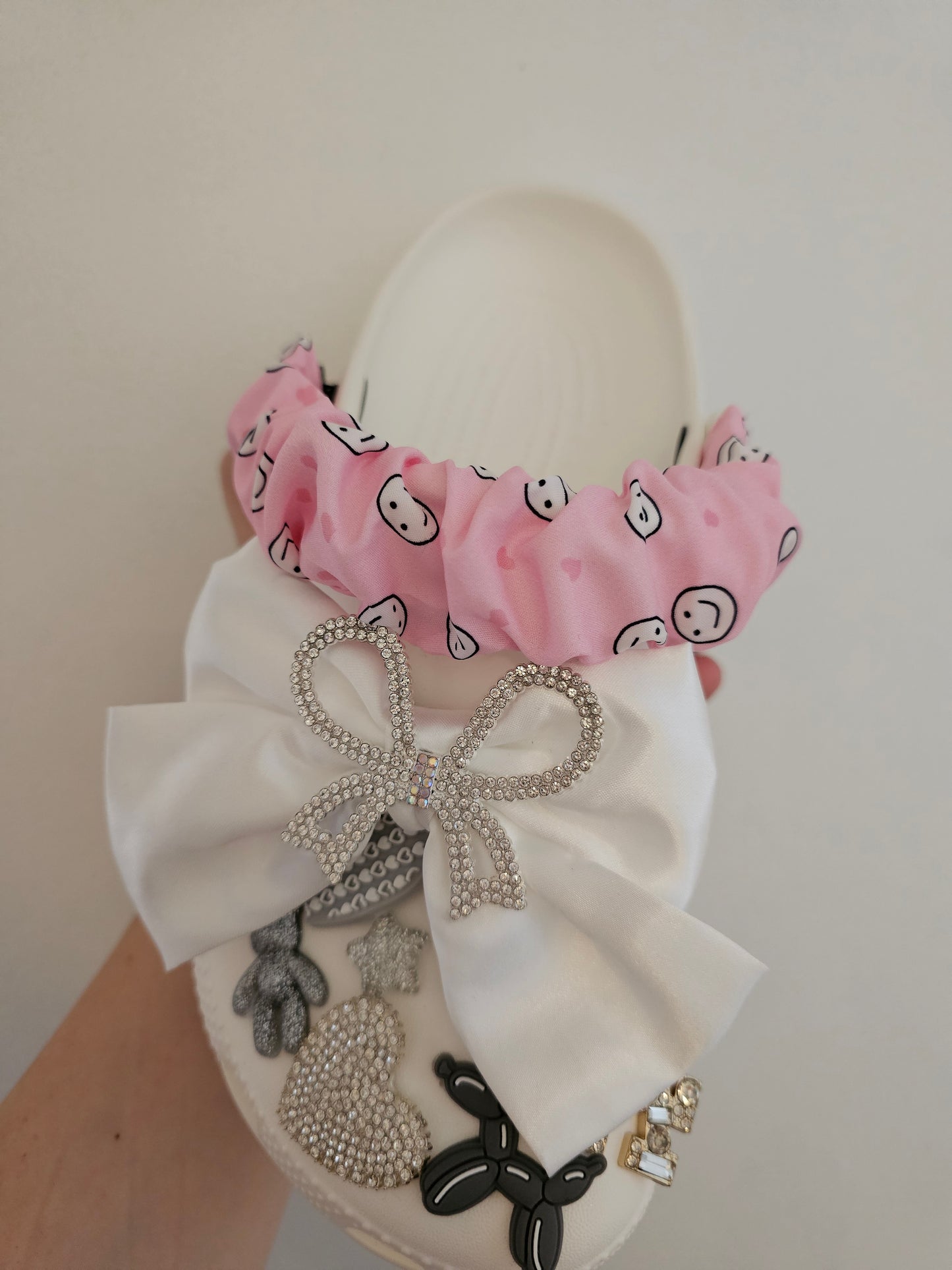 Pattern shoe strap covers