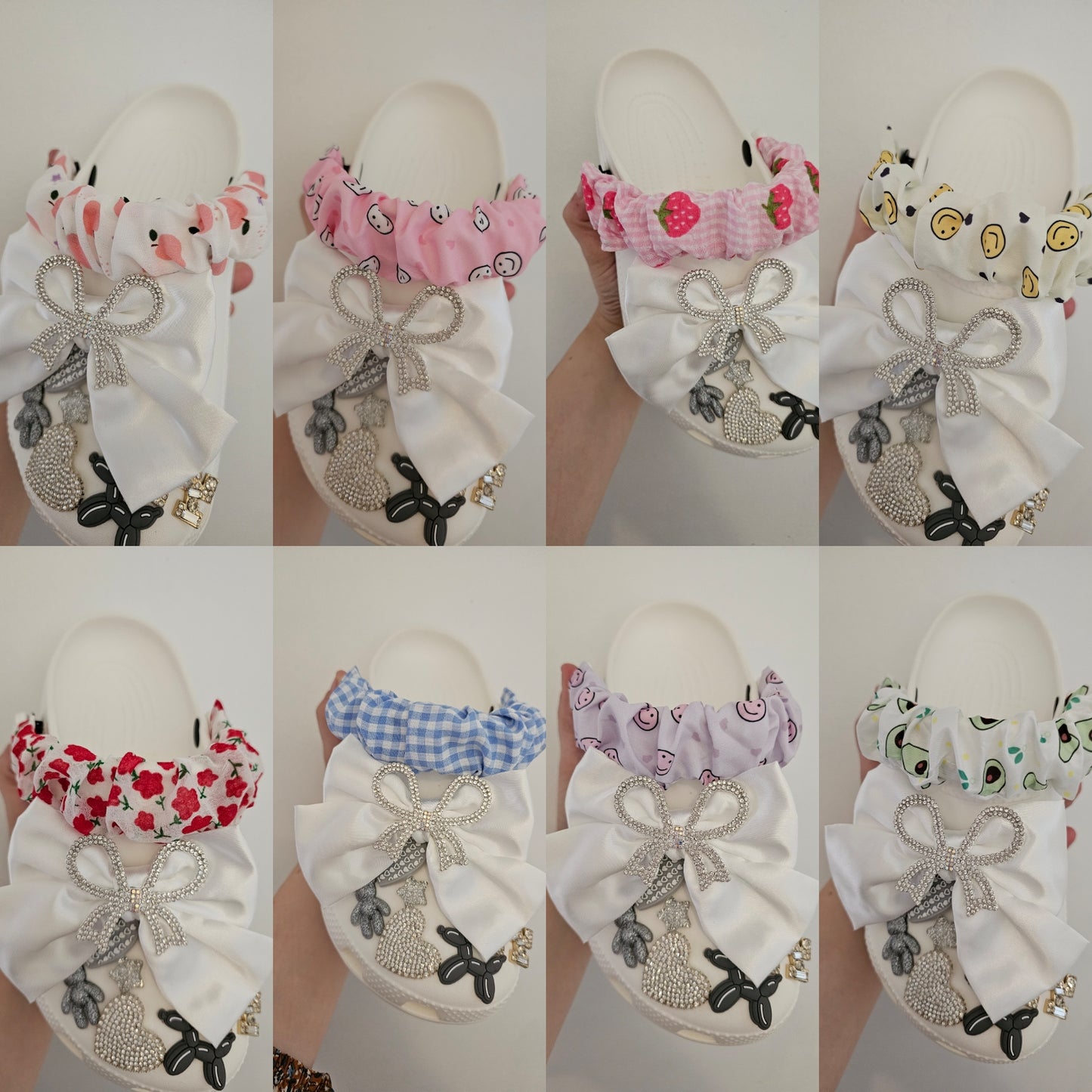 Pattern shoe strap covers