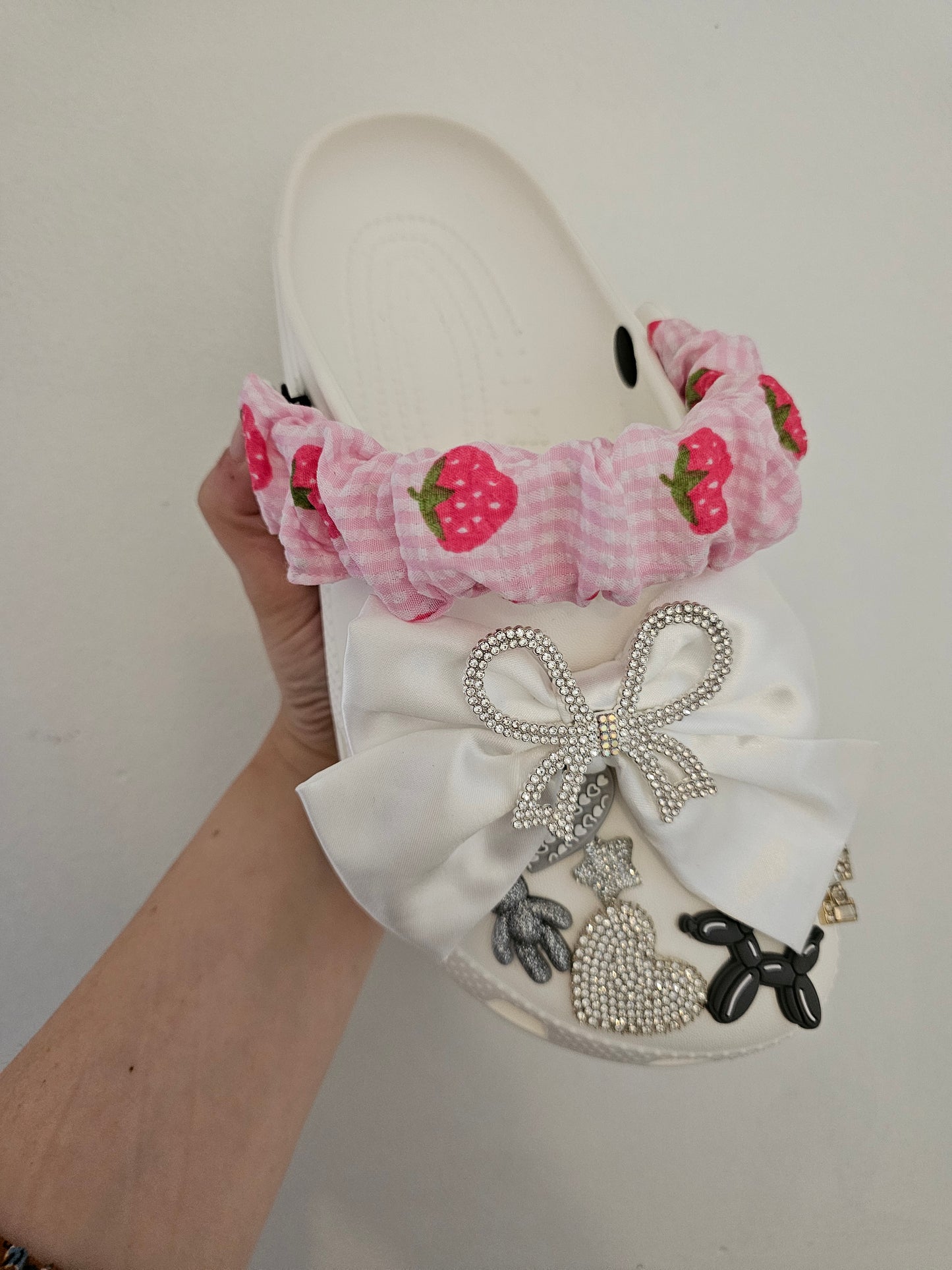 Pattern shoe strap covers