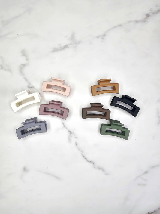 Mini hair claw clip pack of 4