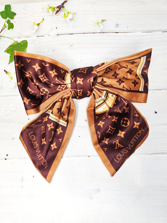 XL draping designer croc bows, come in pairs!