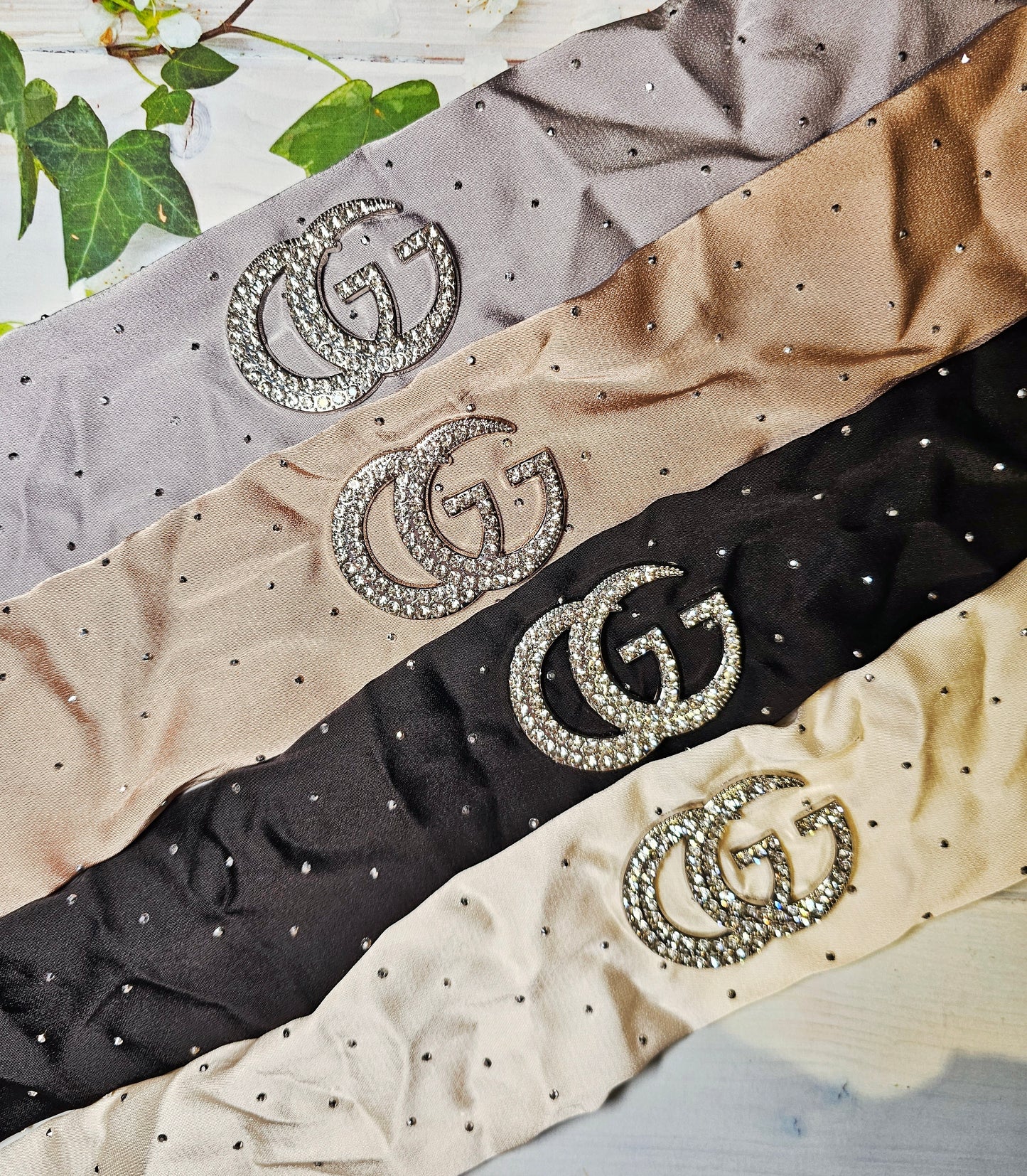 diamanté Gucci croc strap covers, come in pairs!