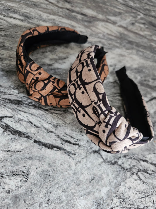 Dior printed headband