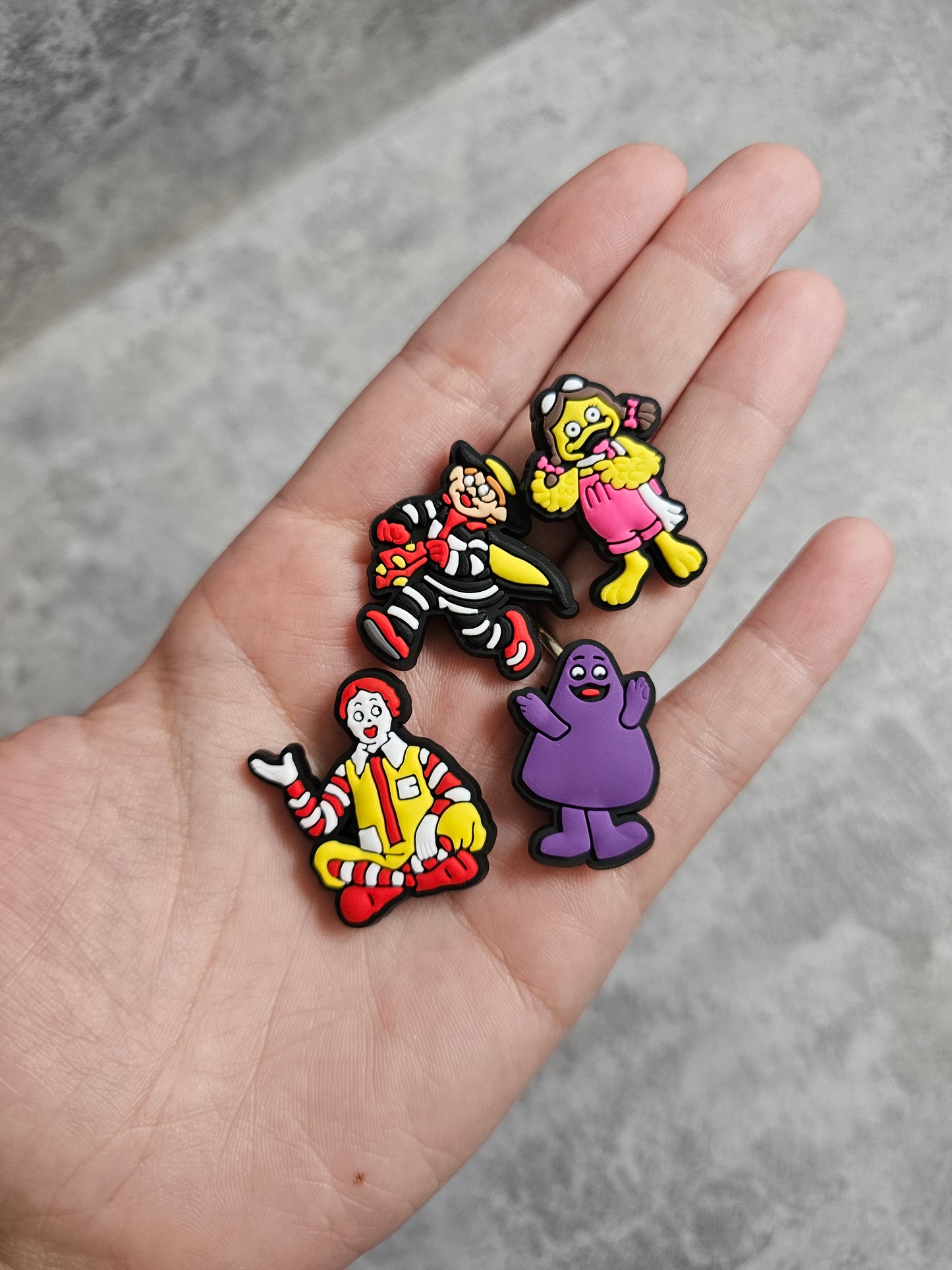 Macciez character shoe charms