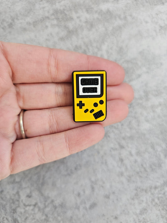 Game boy shoe charm