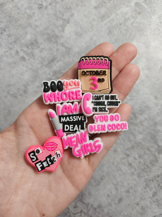 New style mean girls show charms