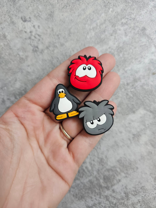 Club penguin shoe charms