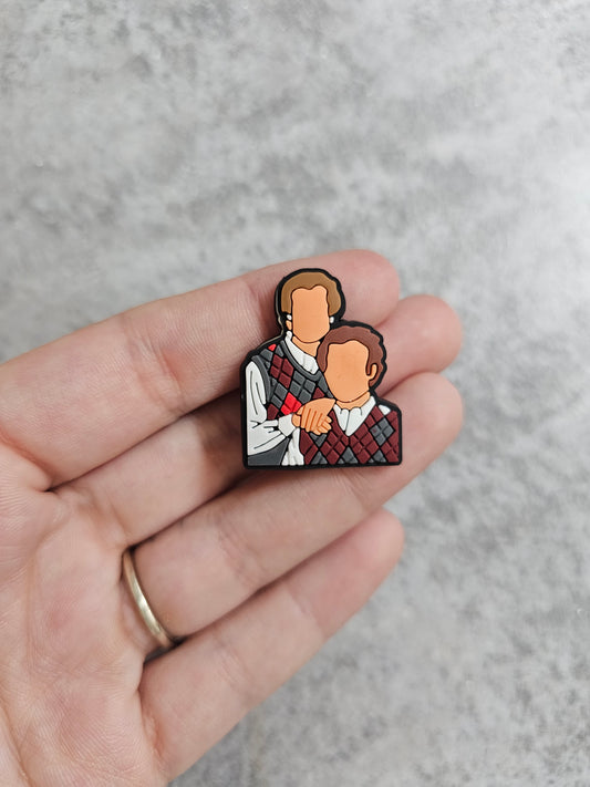 Step brothers shoe charm