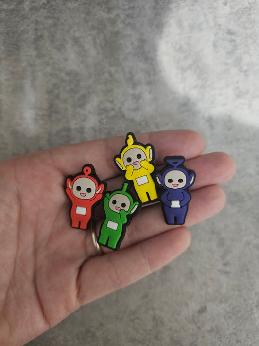 TV tubbies shoe charms