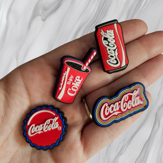 Cola shoe charms