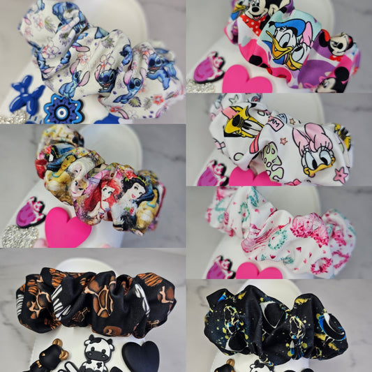 New Disney croc strap covers, croc scrunchies. COME AS A PAIR!