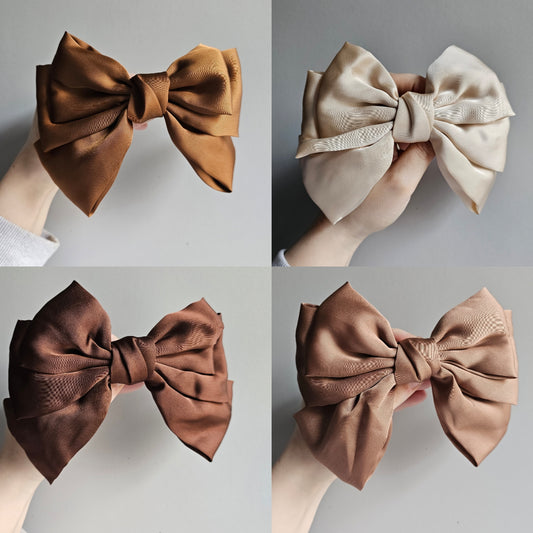 Hair bows - The brown collection