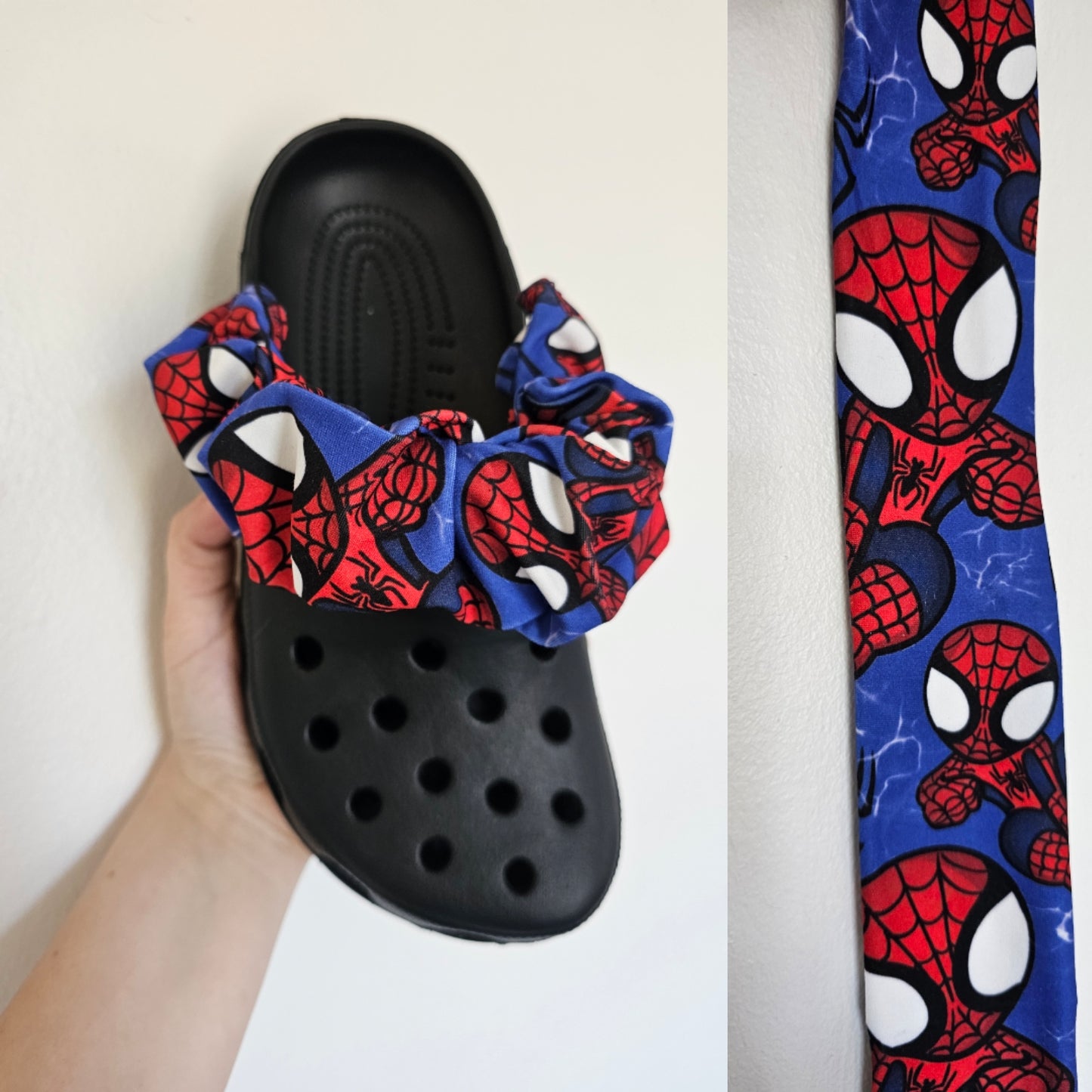 Super hero shoe strap covers