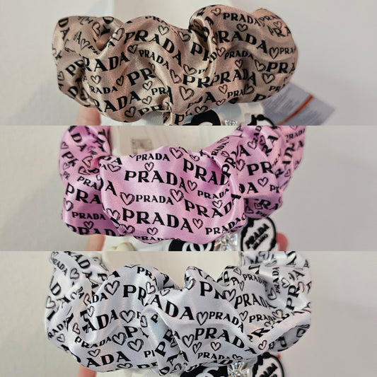 Satin prada strap covers, OBC Personalised exclusive designs! COME IN PAIRS.