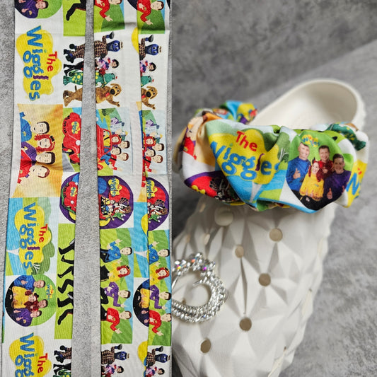 The wiggles shoe strap covers - COME IN PAIRS