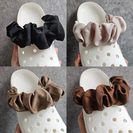 Luxury silk shoe strap covers - COME IN A PAIR