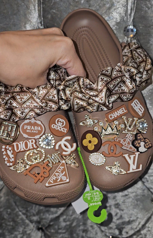 brown and gold bling bundle, worth over £60!! SHOES NOT INCLUDED.