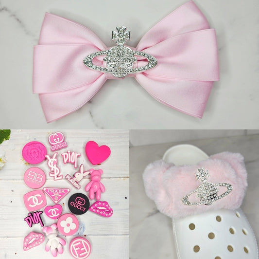 Baby pink V complete shoe bundle