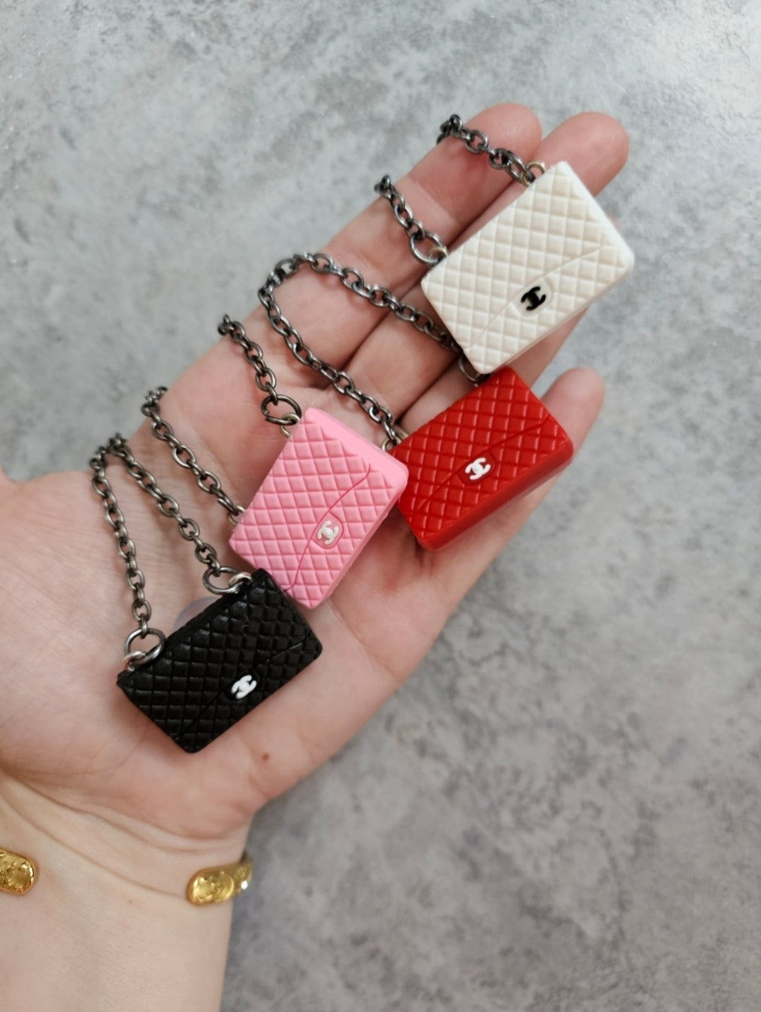 3D bag shoe charms