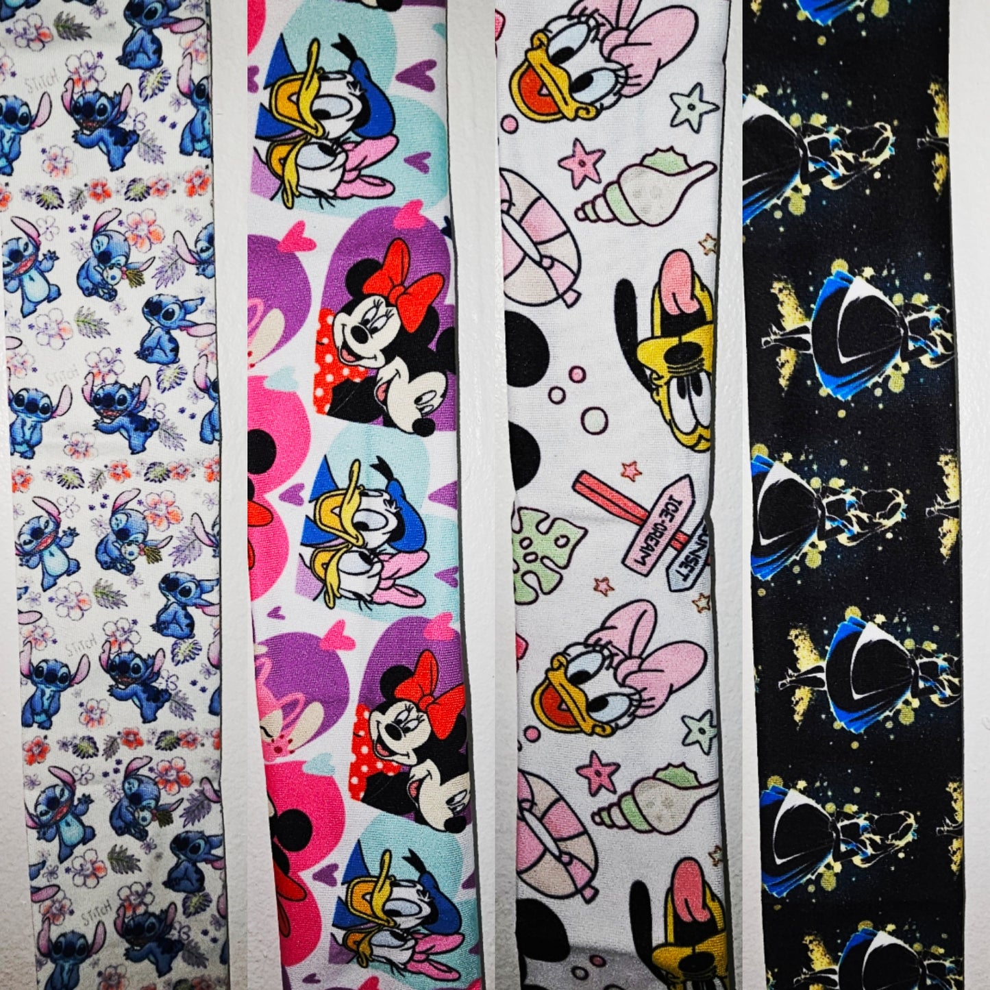 New Disney croc strap covers, croc scrunchies. COME AS A PAIR!
