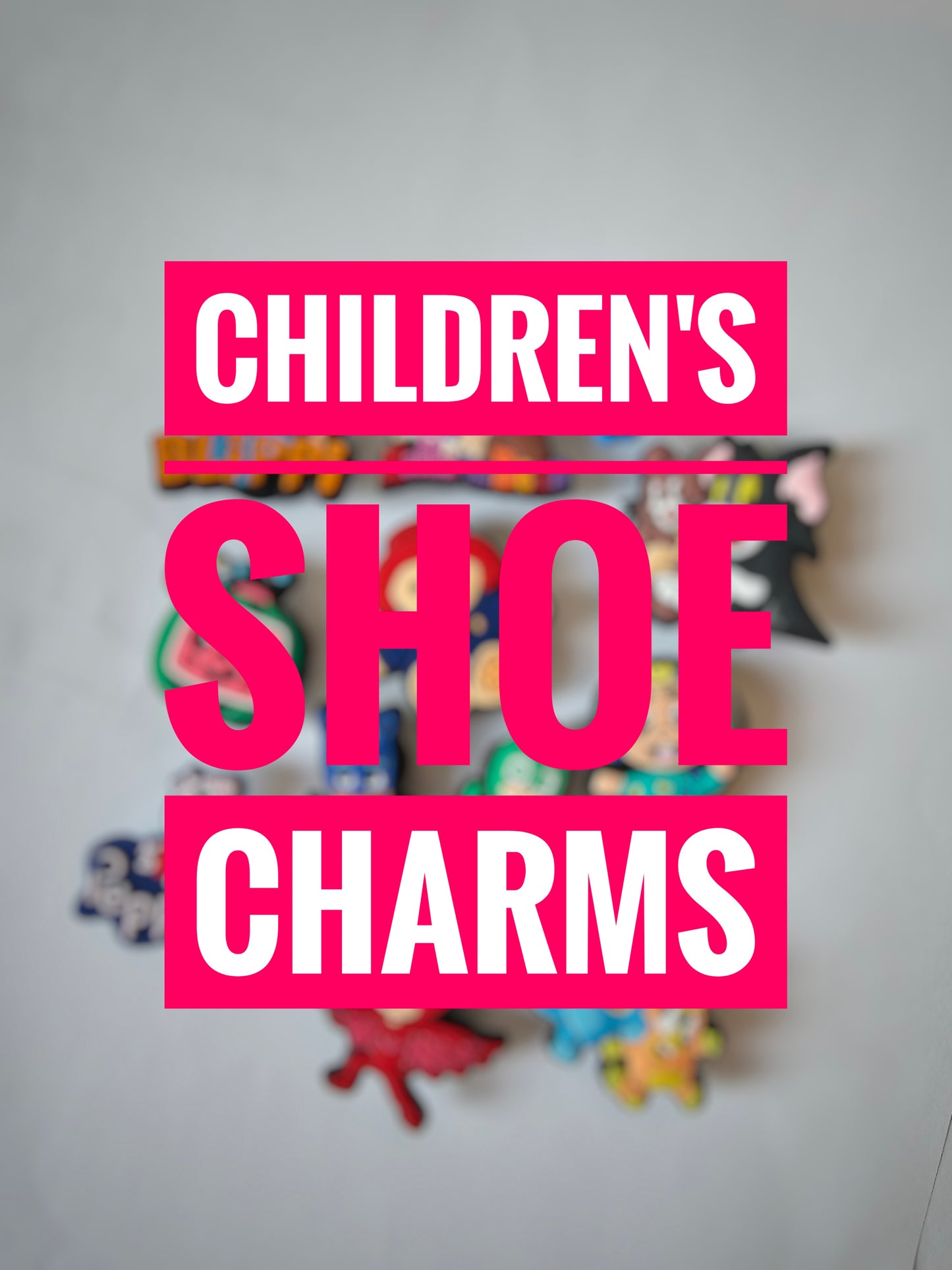 Children's style shoe charms